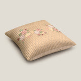 Alaqua Beige Emb. Euro Cover