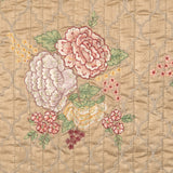 Alaqua Beige Emb. Euro Cover