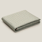 Fred Beige & Light Blue Reversible Bedspread