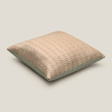Fred Beige & Light Blue Reversible Euro Cover