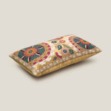 Uzbek Yellow Emb. Cushion Cover