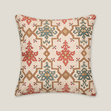 Bukhara Beige Emb. Cushion Cover