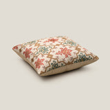 Bukhara Beige Emb. Cushion Cover