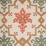 Bukhara Beige Emb. Cushion Cover