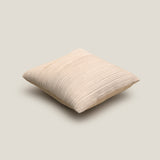 Izel Off White Pleated Cushion Cover