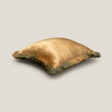 Java Sage Green & Yellow Reversible Cushion Cover