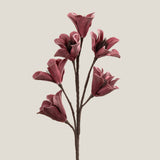 Pink Saucer Magnolia Branch Faux Flower