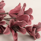 Pink Saucer Magnolia Branch Faux Flower