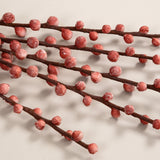 Pink Pip Berry Branch Faux Flower