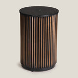 Prado Black & Gold Side Table