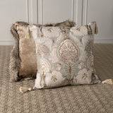 Marlene Grey Emb. Cushion Cover