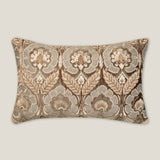 Villar Beige Emb. Cushion Cover