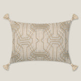 Loyd Grey Emb. Cushion Cover