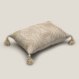 Loyd Grey Emb. Cushion Cover