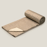 Velez Beige & Off White Reversible Bedspread
