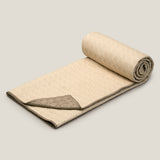 Velez Beige & Off White Reversible Bedspread