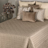 Velez Beige & Off White Reversible Bedspread