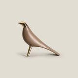 Cuckoo Light Pink & Gold Bird