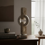 Cassius Beige & White Decor