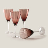 Vino Purple Wine Glass set of 4