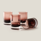 Twilight Purple Whiskey Glass Set of 4