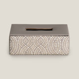Orbit Grey Emb. Tissue Box