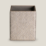 Orbit Grey Emb. Dustbin