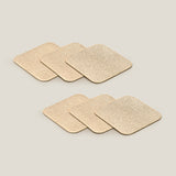 Midas Gold & Beige Coaster Set of 6