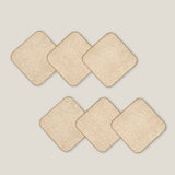 Midas Gold & Beige Coaster Set of 6