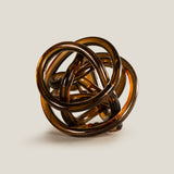 Sepia Brown Knot Decor