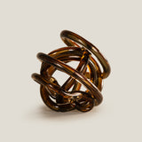 Sepia Brown Knot Decor