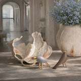 Almeta Brown Leaf Decor