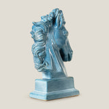 Stallion Blue Sculpture
