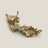 Autumn Leaf Champagne Gold Decor