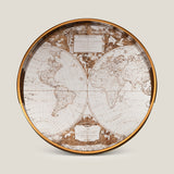 Atlas Clear Round Serving Tray