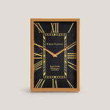 Lewiston Gold Table Clock