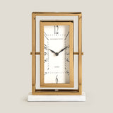 Audra Gold Table Clock
