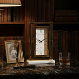 Audra Gold Table Clock