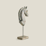 Cavalo Light Grey Sculpture S
