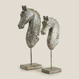 Cavalo Light Grey Sculpture S