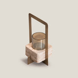 Vidal Antique Gold Candle Holder