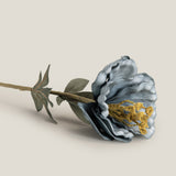 Blue & Yellow Marilyn Faux Flower