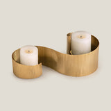 Flamebeau Gold Candle Holder L