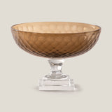 Samara Smoke Footed Bowl