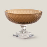 Samara Smoke Footed Bowl
