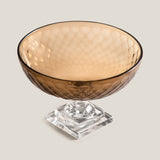 Samara Smoke Footed Bowl