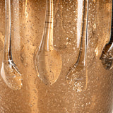 Lacrima Brown Glass Vase