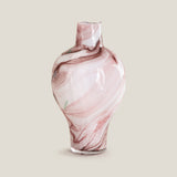 Magentique Magenta & White Vase Large
