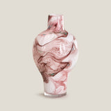 Magentique Magenta & White Vase Large