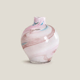 Magentique Magenta & White Vase Small